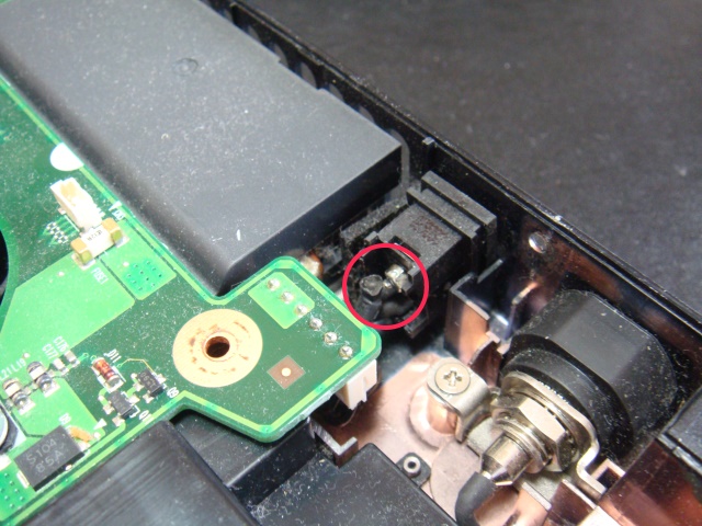 Qosmio_F40_DCジャック修理 Qosmio_F40_DCジャック修理