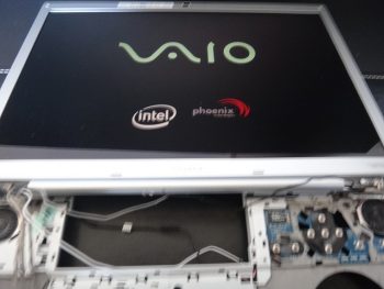 VAIO VGN-FZ51B 画面表示不良